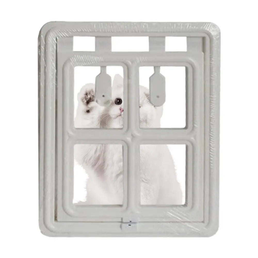 Pet Screen Door Magnetic Closure Wall Dog Door Easy Setup Pet Door Pet Supplies Pet Safe Doggie Door For Dog Cat Kitten For