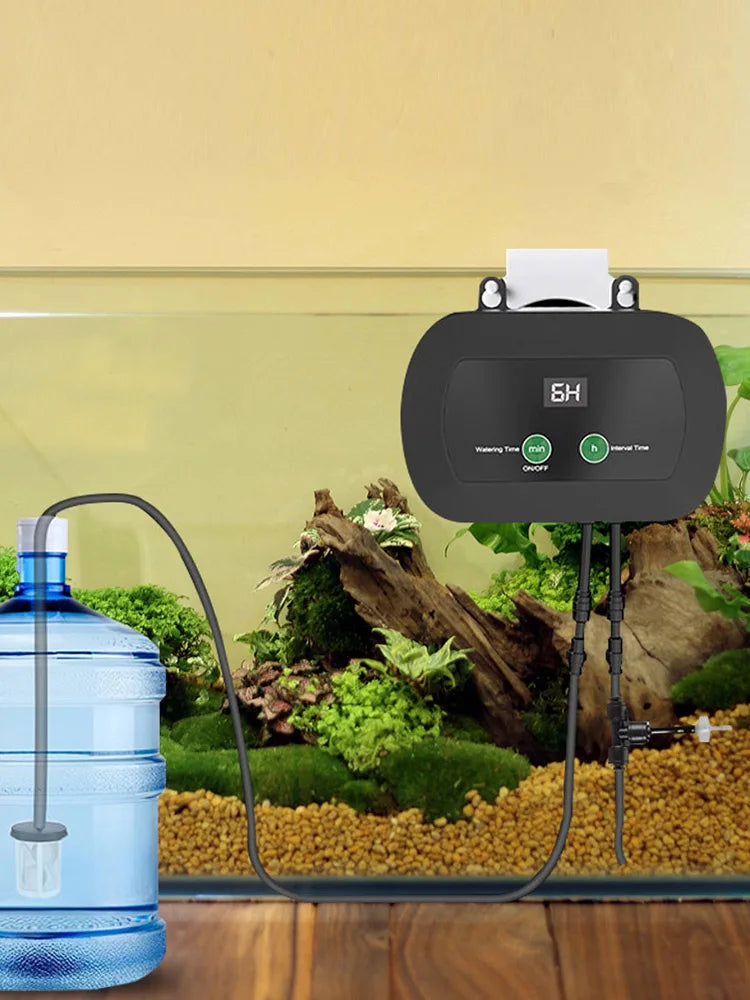 Smart Reptile Mist Sprinkler W/ Timer Reptile Humidifiers Terrariums Humidifier for Chameleons Snakes Frogs Turtles & Lizards