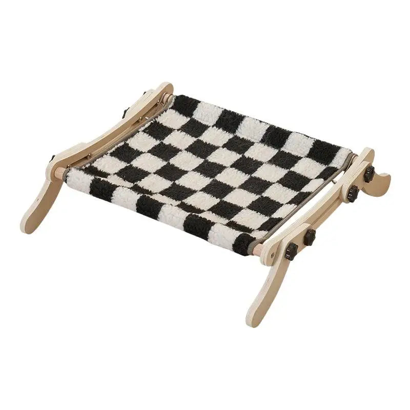 Cat Hammock, Dual-use Cat Window Hammock For Indoor Cats, Adjustable Wood Radiator Beds Cat Window Beds Holds Up 18kg