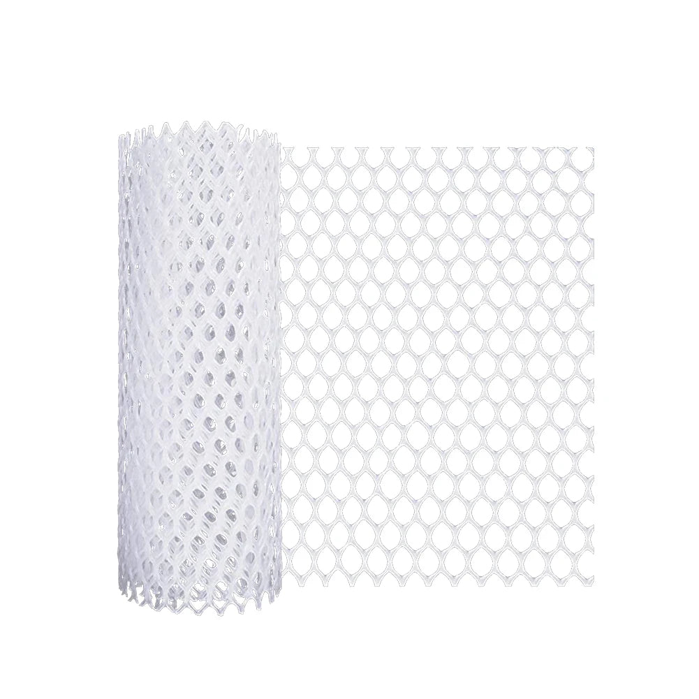 Chicken Wire Mesh 300*40cm Plastic Wire Mesh Fence Chicken Wire Frame for Poultry Dogs Rabbit Snake Barrier&Gardening