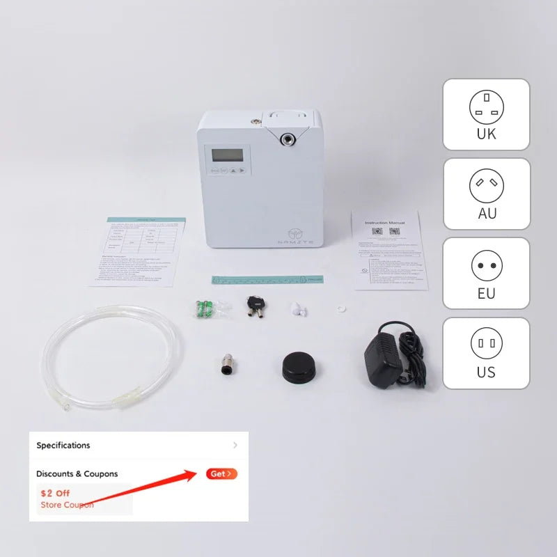 Aroma Diffuser Home Air Fresheners Sprayer Aromatherapy Scent Smart diffuser machine hvac Essential Oils Machine Oil Diffuser