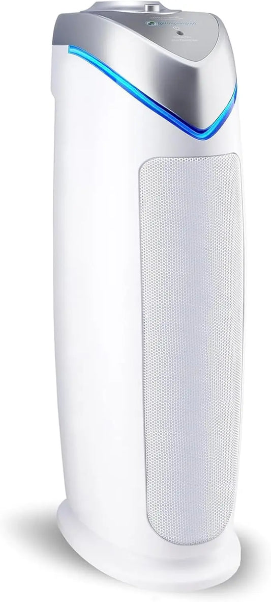 Air Purifier for Home with HEPA Pure Filter, for Wildfire Smoke, Pet Dander, Pollen, Odors, Large Rooms Up To 743 Sq. Ft