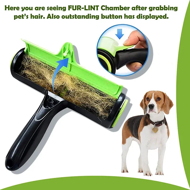 Pet Removes Hairs Cat and Dogs Green Cleaning Brush Fur Removing Animals Hair Brush Clothing Couch Sofa Carpets Combs Dog toy