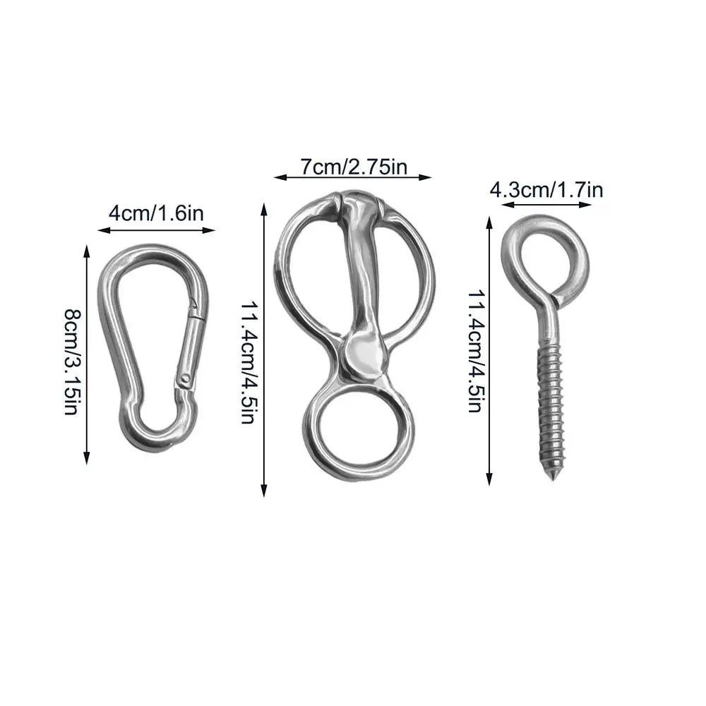 Horse Tack And Supplies Releases Stress Horse Tack Horse Tie Ring Sturdy Horse Supplies For Stake Lines Outside And Inside Horse
