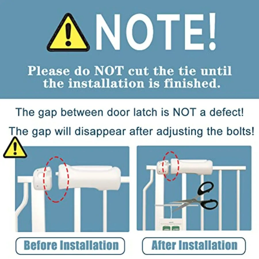 Extra Wide Long Baby Gates 6267 Inch Stairs Doorways Pet Dog Gate for Indoor Outdoor Use with Pressure Mount No Drill Installat