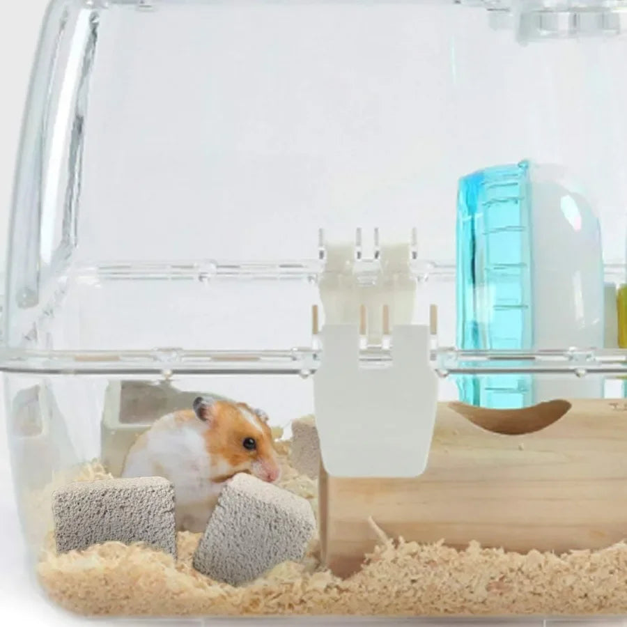 15 Pcs Rabbits Lava Blocks Bunny Teeth Grinding Stone Small Animal Mineral Calcium Stone Chews Toy for Hamsters Chinchillas and