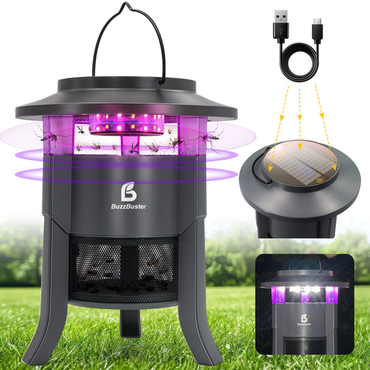 Bug Zapper Outdoor, Mosquito Zapper, Electric Fly Zapper, Mosquito Killer, Fly Traps,Flying Insects Zapper Indoor Outdoor