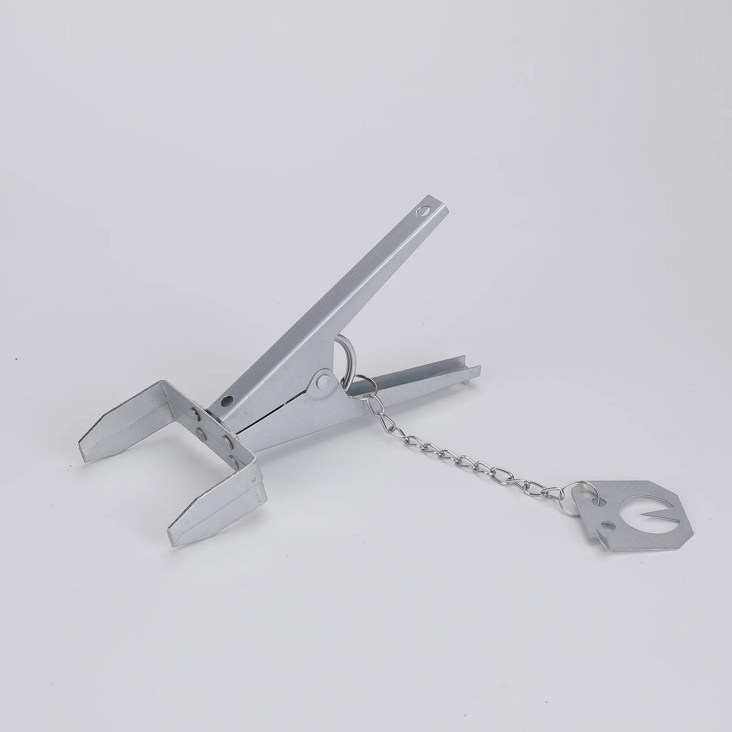 Mole Eliminator Trap Alvanized Steel Mole Trap Pest Control Metal Scissor Clip