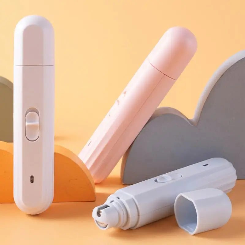 Electric Cat Nail Clipper Dog Cat Rechargeable Nails Trimmer Low Noise Low Vibration Indoor Pets Grooming Machine Puppy Nail