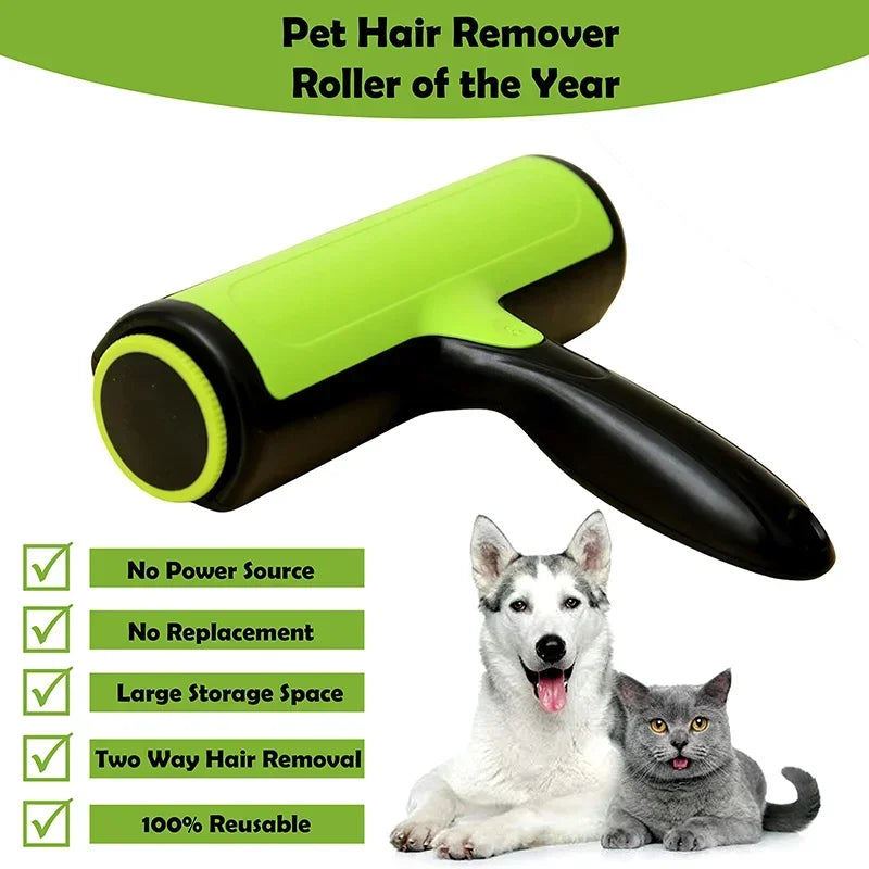 Pet Removes Hairs Cat and Dogs Green Cleaning Brush Fur Removing Animals Hair Brush Clothing Couch Sofa Carpets Combs Dog toy