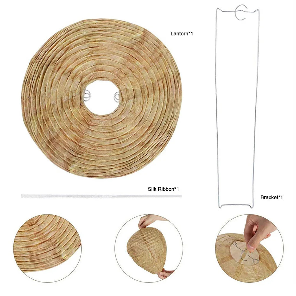 Hornet Fake Wasp Nest Waterproof Repellent Hornets Safe Fake Trap Safe Garden Repellent Trap for Patio Outdoor