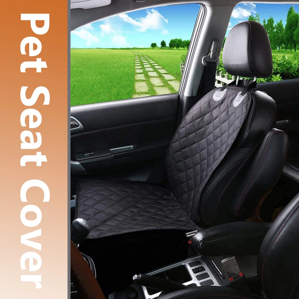 Pet Cat Dog Carrier Mat Seat Cover Car Rear Back Seat Mat Waterproof Non-Slip Back Seat Pet Cover Protector for Cars Trucks SUV