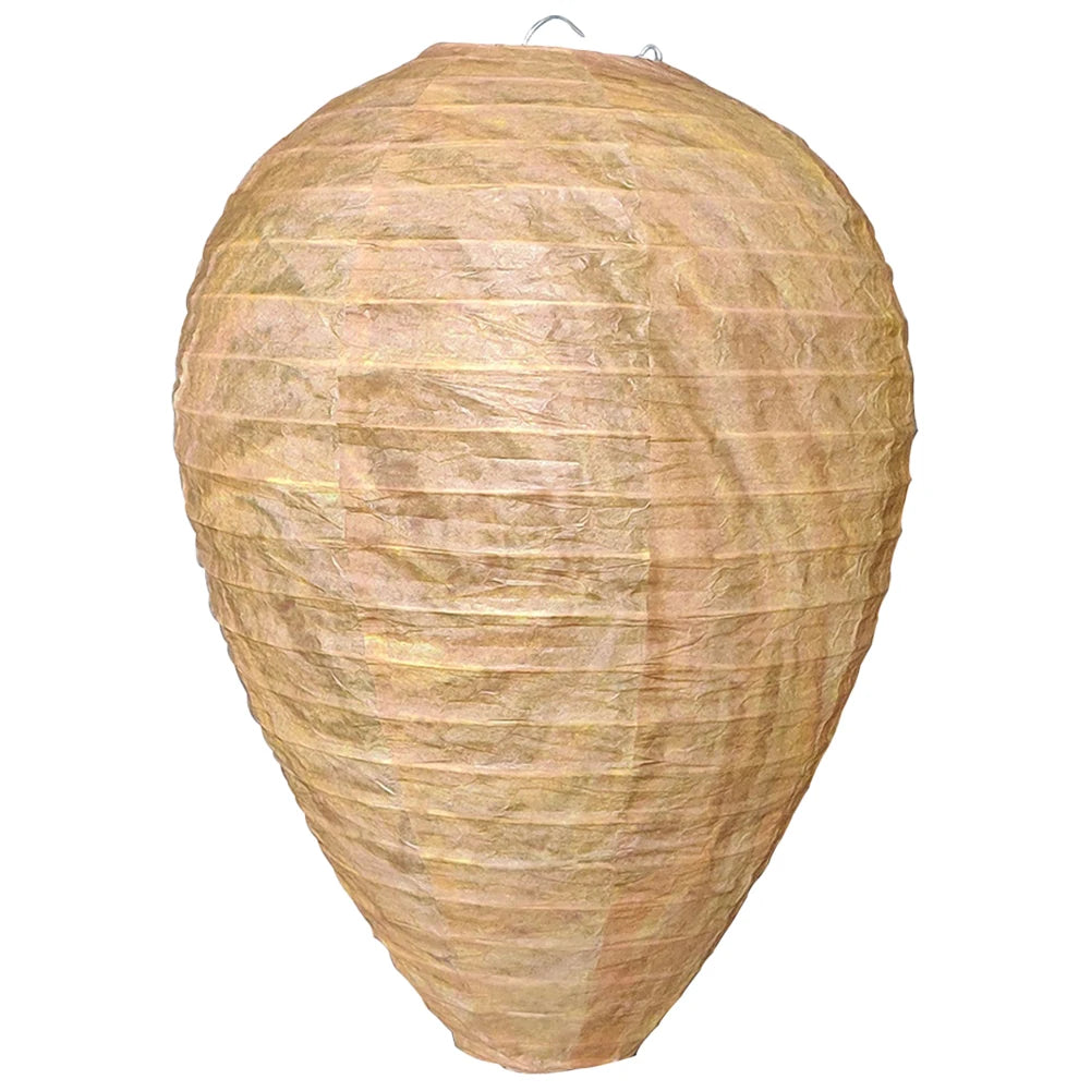 Hornet Fake Wasp Nest Waterproof Repellent Hornets Safe Fake Trap Safe Garden Repellent Trap for Patio Outdoor