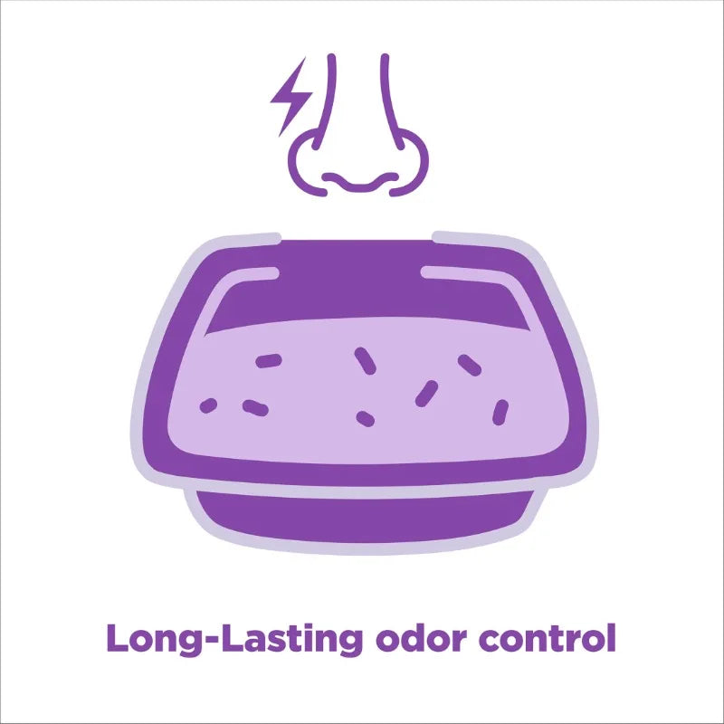 Forever Fresh Clumping Cat Litter, Lavender Essential Oils, Multi-Cat, 20 lb