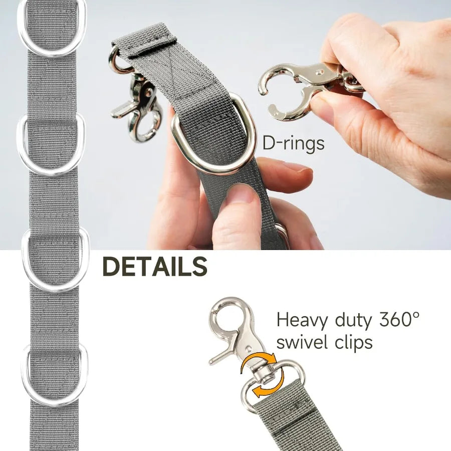 Adjustable Dog Grooming Belly Straps Groomer Eension Straps No Sit Hauh Holder Grooming Restraint for Pet Bathing and Grooming