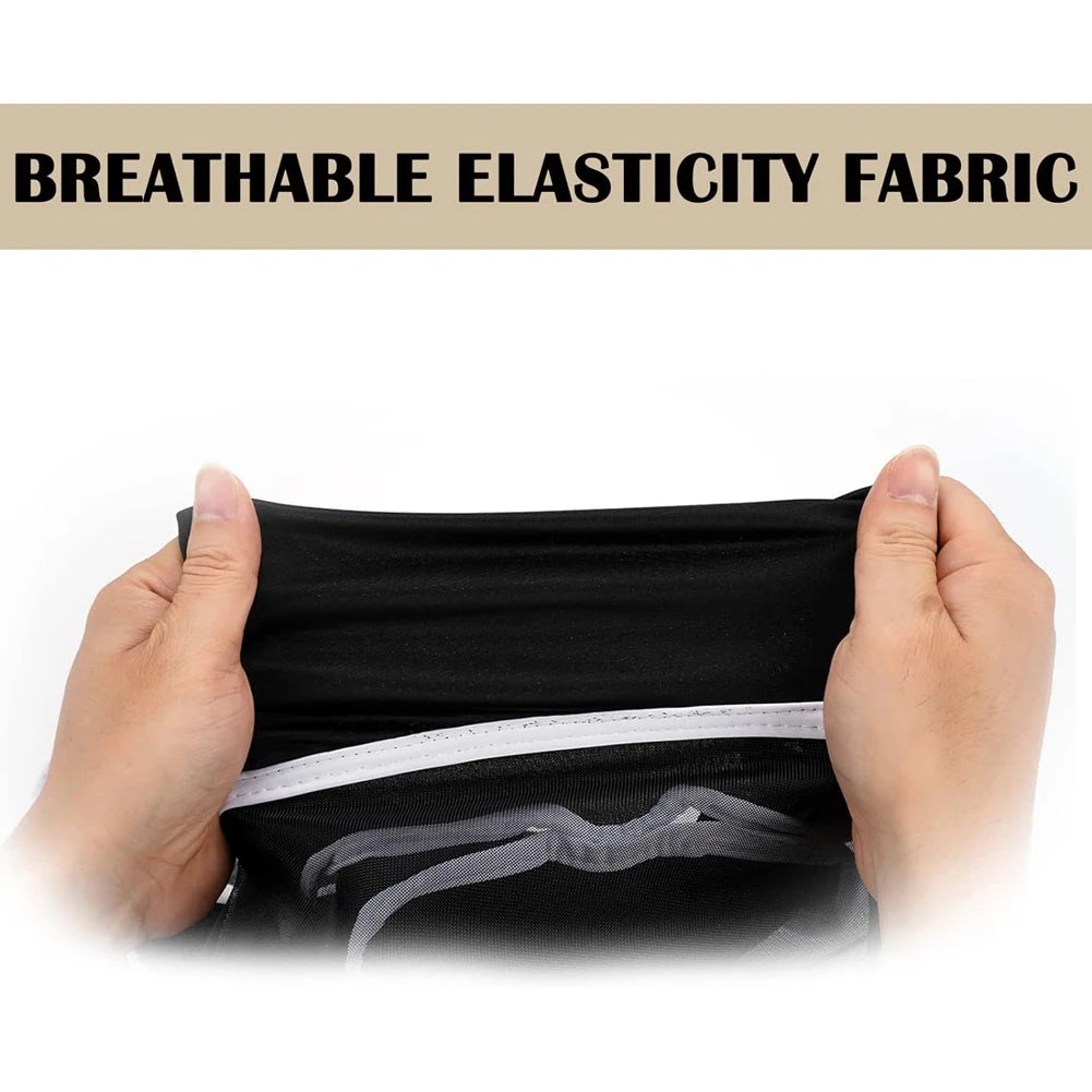 Breathable Horse Summer Eye Shield Elastic Mesh Horse Face Shields Comfortable Fly Mask for Horses for Small Medium Large Horses