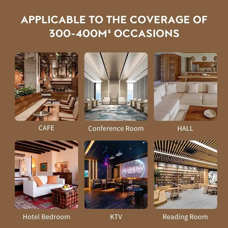 Aroma Diffuser Home Air Fresheners Sprayer Aromatherapy Scent Smart diffuser machine hvac Essential Oils Machine Oil Diffuser