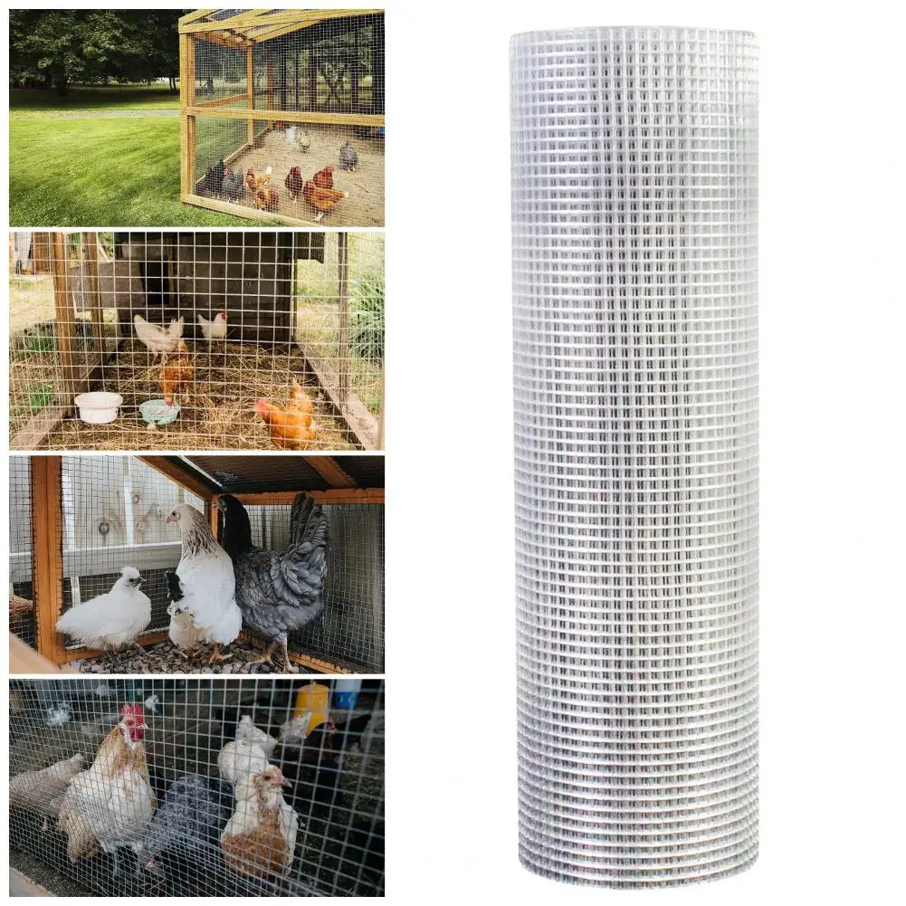 60in x 100ft Wire Mesh Metal Fences Rabbit Fence Durable Metal Barrier for Chicken Fence Wire Fence Roll Garden Plant Welded