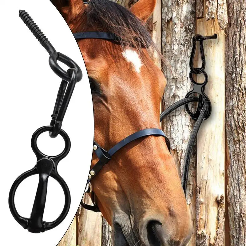 Horse Tack And Supplies Releases Stress Horse Tack Horse Tie Ring Sturdy Horse Supplies For Stake Lines Outside And Inside Horse