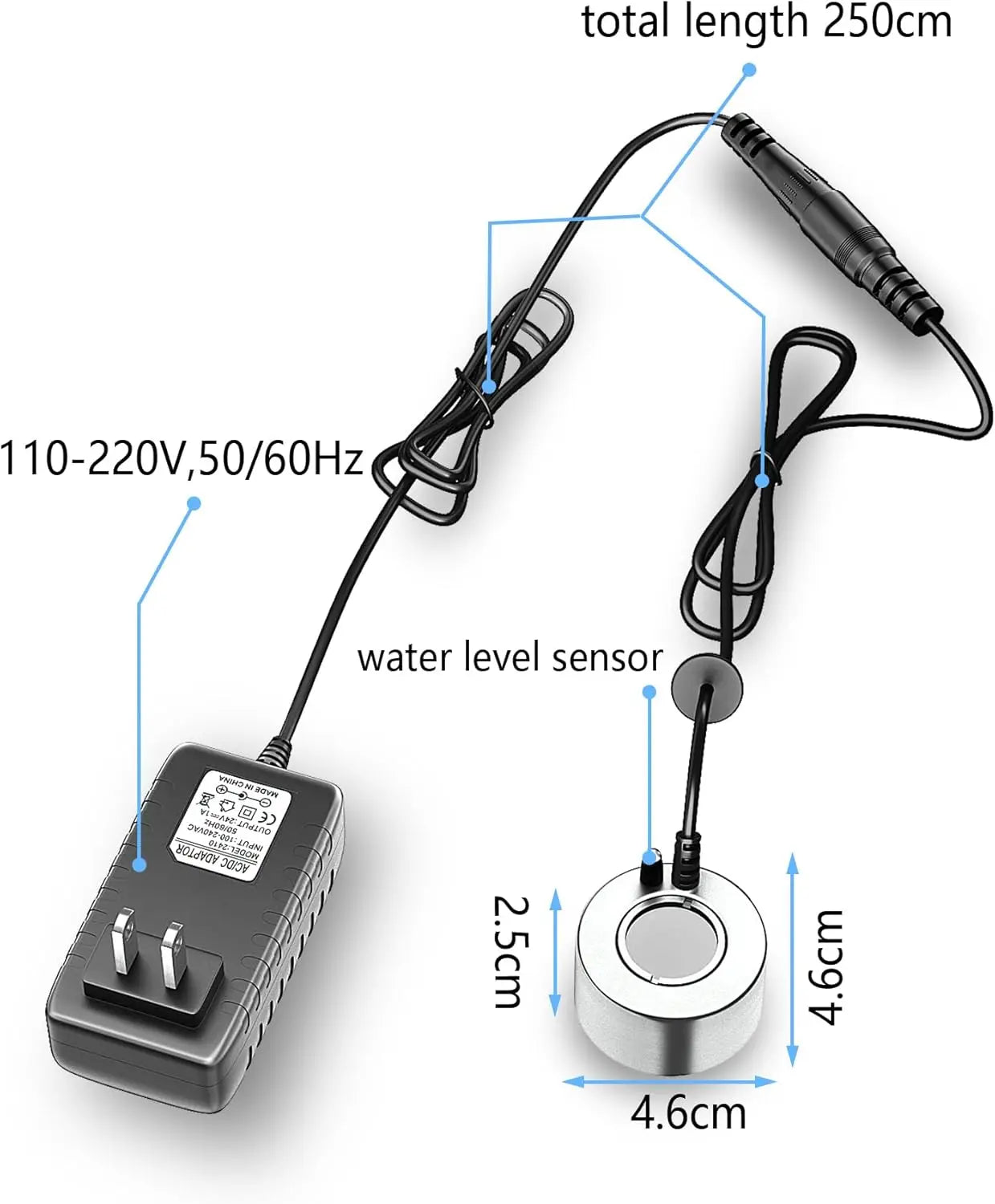 UltraMist Maker Portable Reptile Fogger, Indoor Fountain Humidifier, Mini Halloween Cauldron Fog Machine