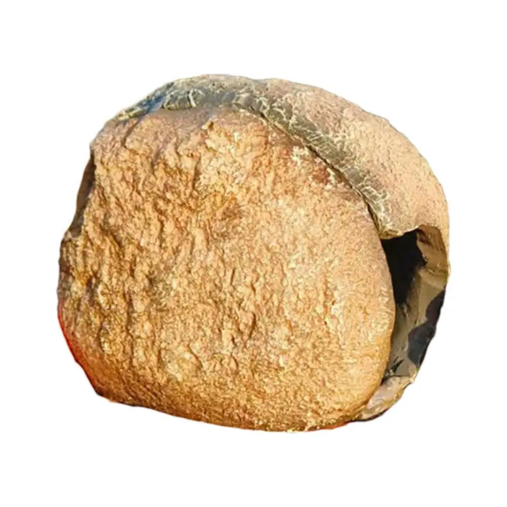 Magnetic Reptile Hide Cave Simulated Rock Appearance Shelter House Aquarium Betta Fish Shrimp Reptile Magnetic Resin Hide Caves