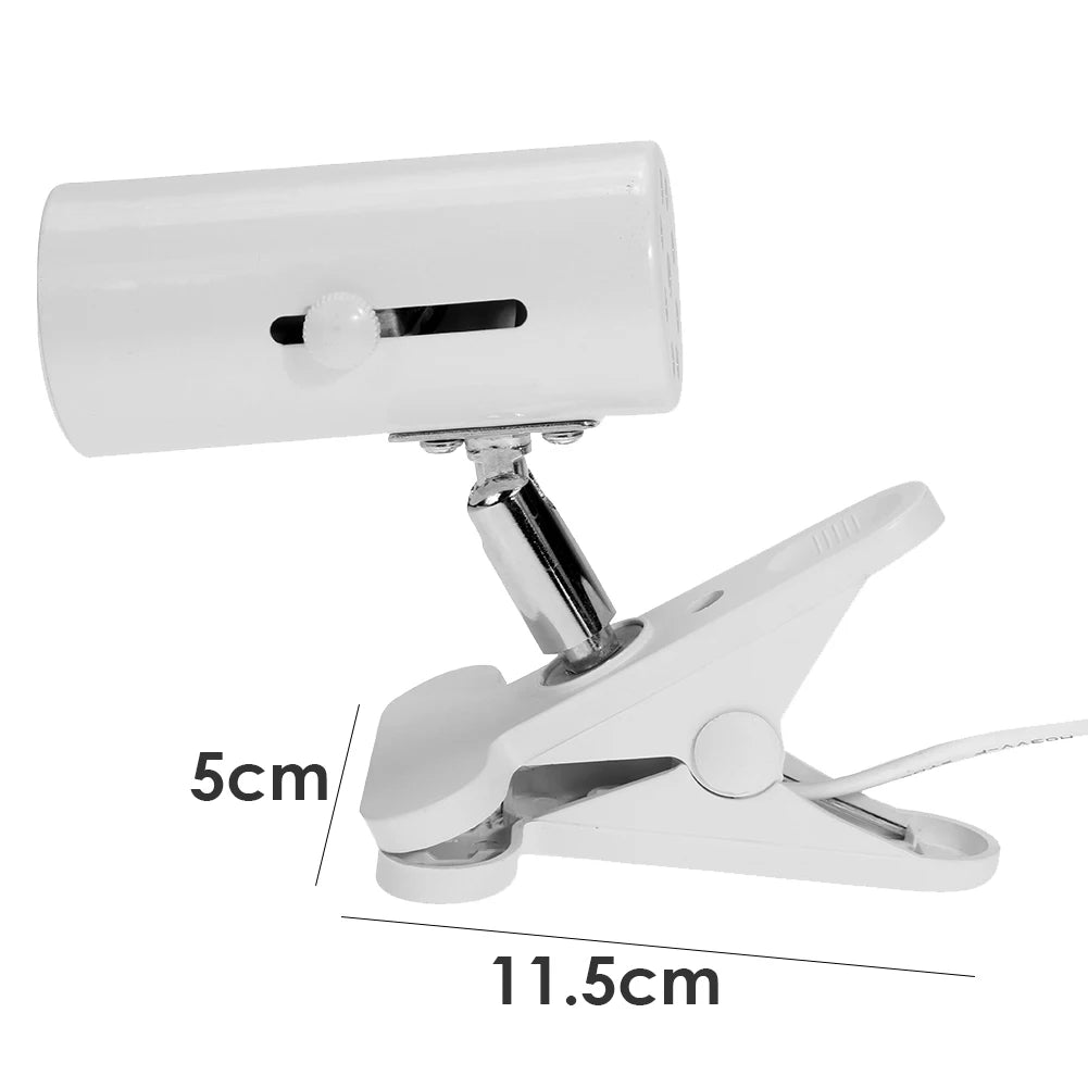 3-1PC E27 Heating Reptile Lamp Holder UVA UVB Clip-on Bulb Cover for Pet Light Tortoise Ceramic Lamp Holder with Switch Clip