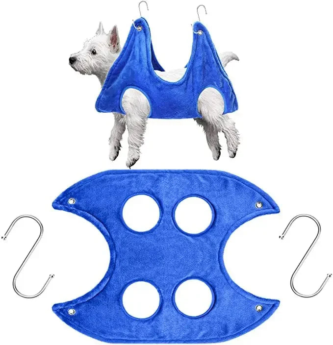 Pet Grooming Hammock for Stress-Free Bathing, Trimming, and Nail Clipping of Dogs and Cats - Perfect Gift for Pet Owners