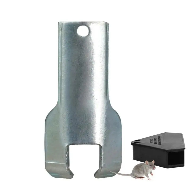 Mouse Trap Rodent Mice Live Catcher Mice Stations Mouse Bait Box Small Animals Cage Self-locking trap for Indoor Outdoor Garden