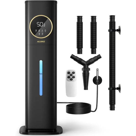 Humidifiers for Plants 2.1Gal/8L Plant Humidifier Indoor Reptile Fogger Mister with Precise TempHumidity Probe Expandable Hose