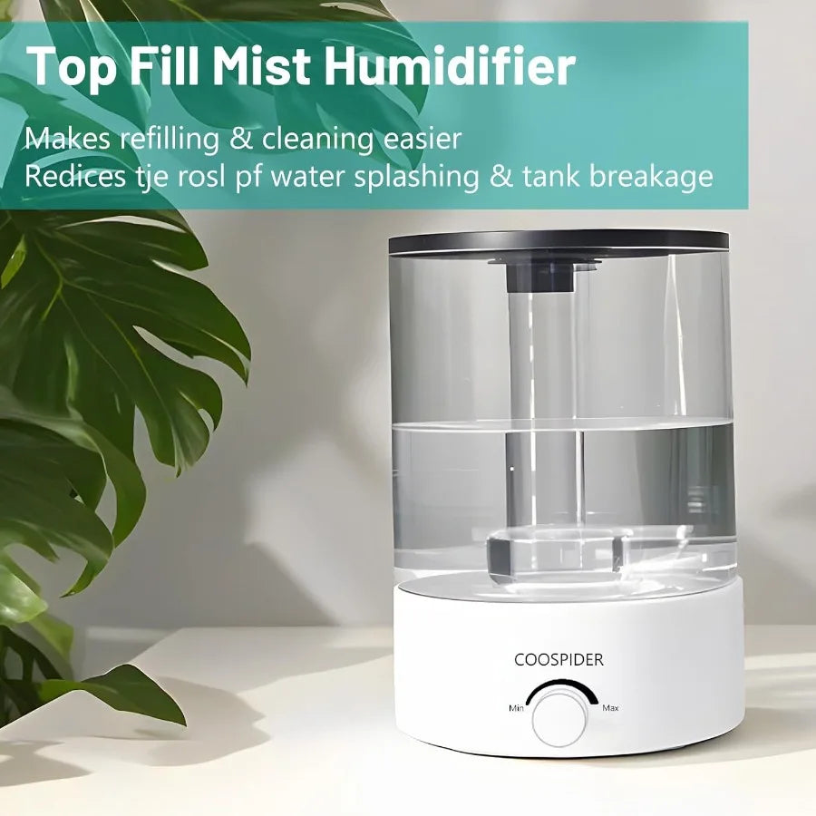 Adjustable Mist Reptile Humidifier Mister for Terrarium Tank Pets with High-Performance Humidification System Ideal for Reptile