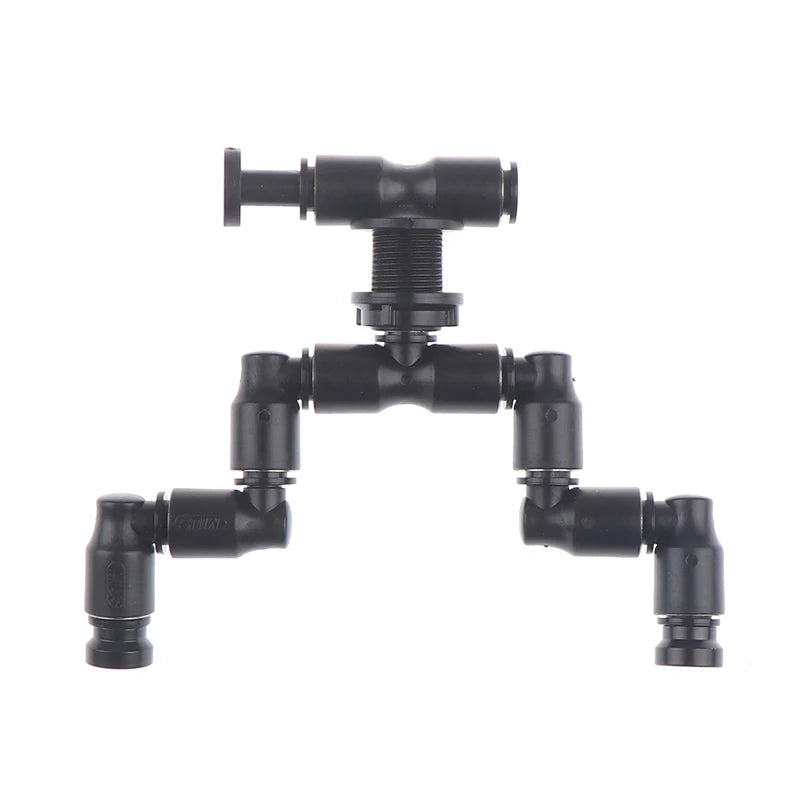 Reptiles Terrarium Double Nozzle Fogger Mist Sprinkler 360° Adjustable Aquarium