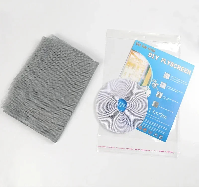 Indoor Insect Fly Screen Curtain Mesh Bug Mosquito Netting Door Window