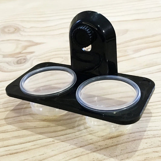 Reptile Tank Insect Spider Ants Nest Snake Gecko Food Water Feeding Bowl Terrarium Breeding Feeders Box Reptile Ideal Feeder