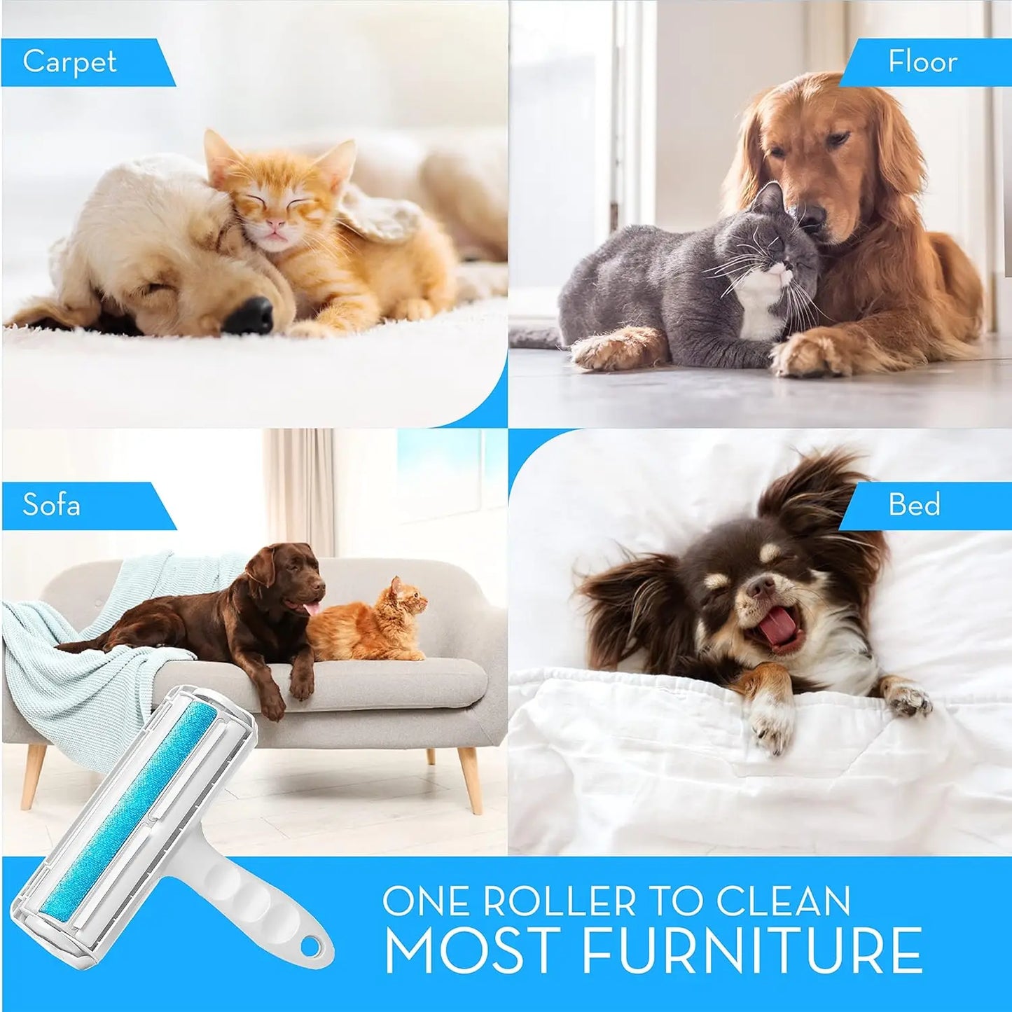 pet hair remover brush cleaning brush hair remover dogs cats animal roller pet hair remover pets washable reusable cat brush