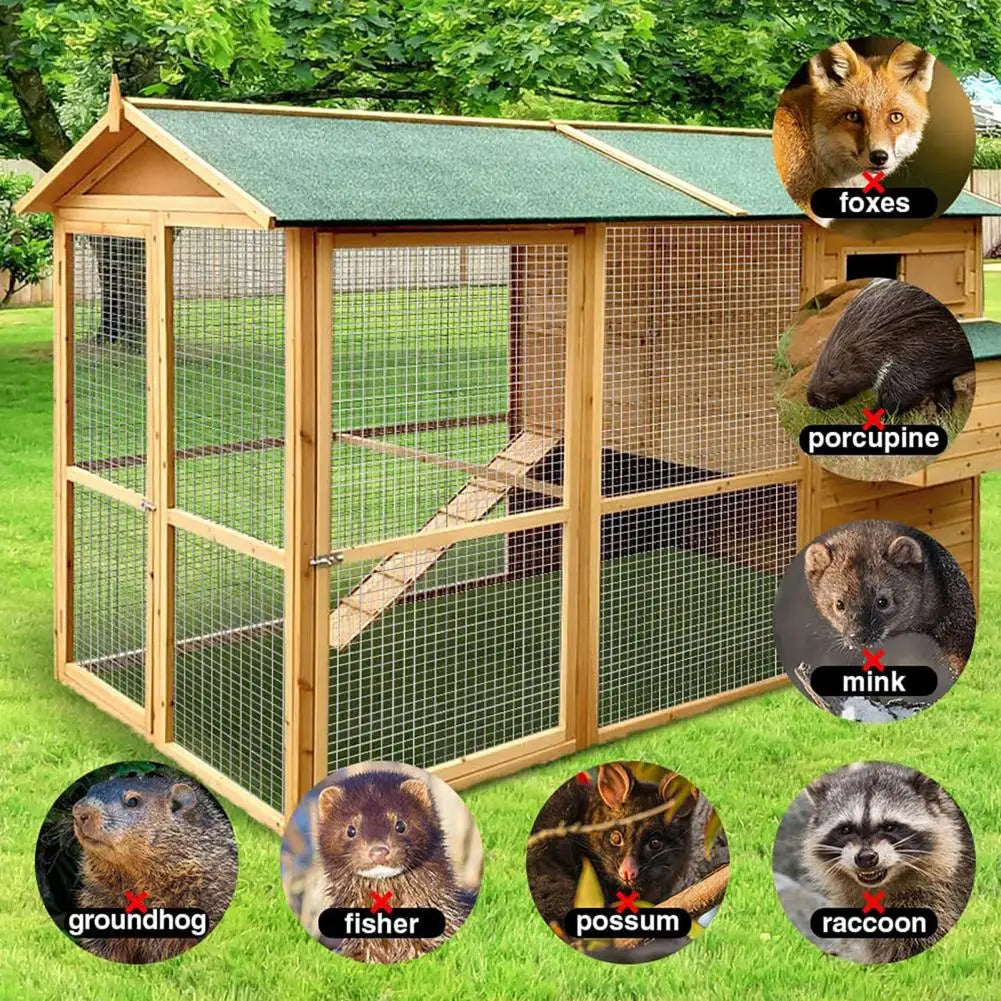 60in x 100ft Wire Mesh Metal Fences Rabbit Fence Durable Metal Barrier for Chicken Fence Wire Fence Roll Garden Plant Welded