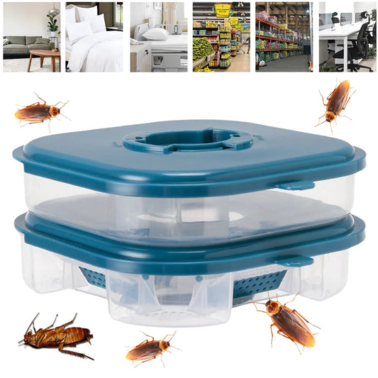 Reusable Safe Cockroach Killer Roach Killer Indoor Infestation Roach Bait Roach Traps Home Roach Trap for Outdoor Indoor Home