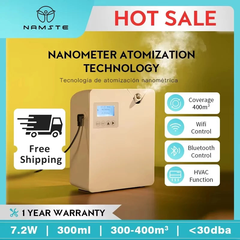 Aroma Diffuser Home Air Fresheners Sprayer Aromatherapy Scent Smart diffuser machine hvac Essential Oils Machine Oil Diffuser