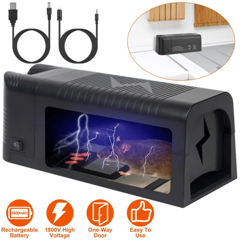 High pressure Mouse Trap Suitable For All Rodents Multifunctional Rechargeable Easy To Use Easy To Operate