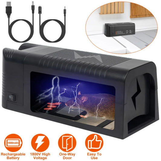 High pressure Mouse Trap Suitable For All Rodents Multifunctional Rechargeable Easy To Use Easy To Operate