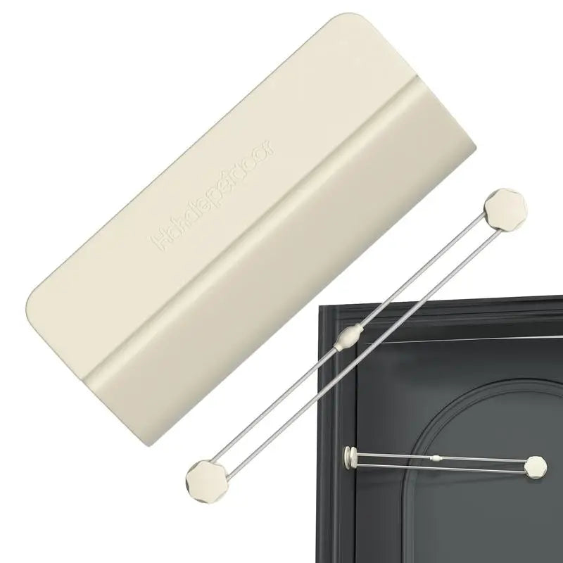 Pet Door Opener Automatic Lockable Entry Training Open Door Hole Tool Without Drilling Easy Installation Removable for Dog Cat